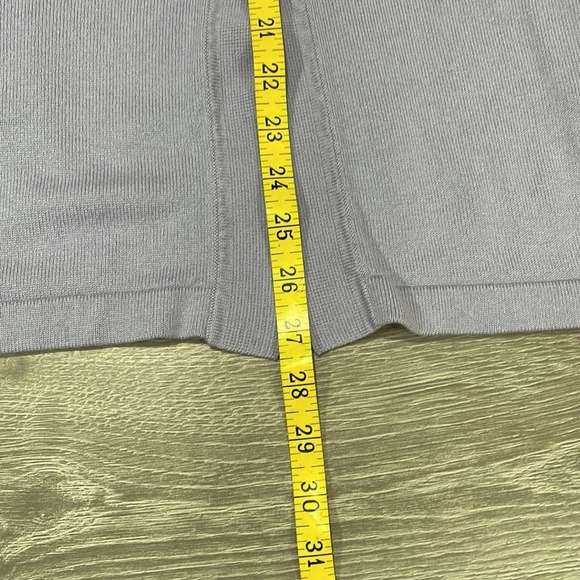 Jennifer Tyler Cashmere Silk Lavender Button Front Cardigan Sweater Pockets S - Picture 15 of 16